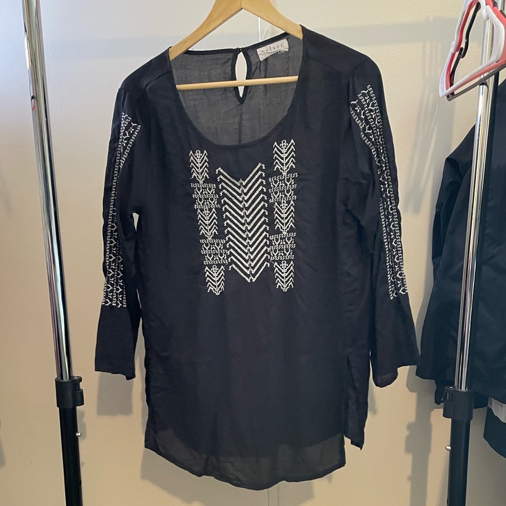Sheer Hippie Top